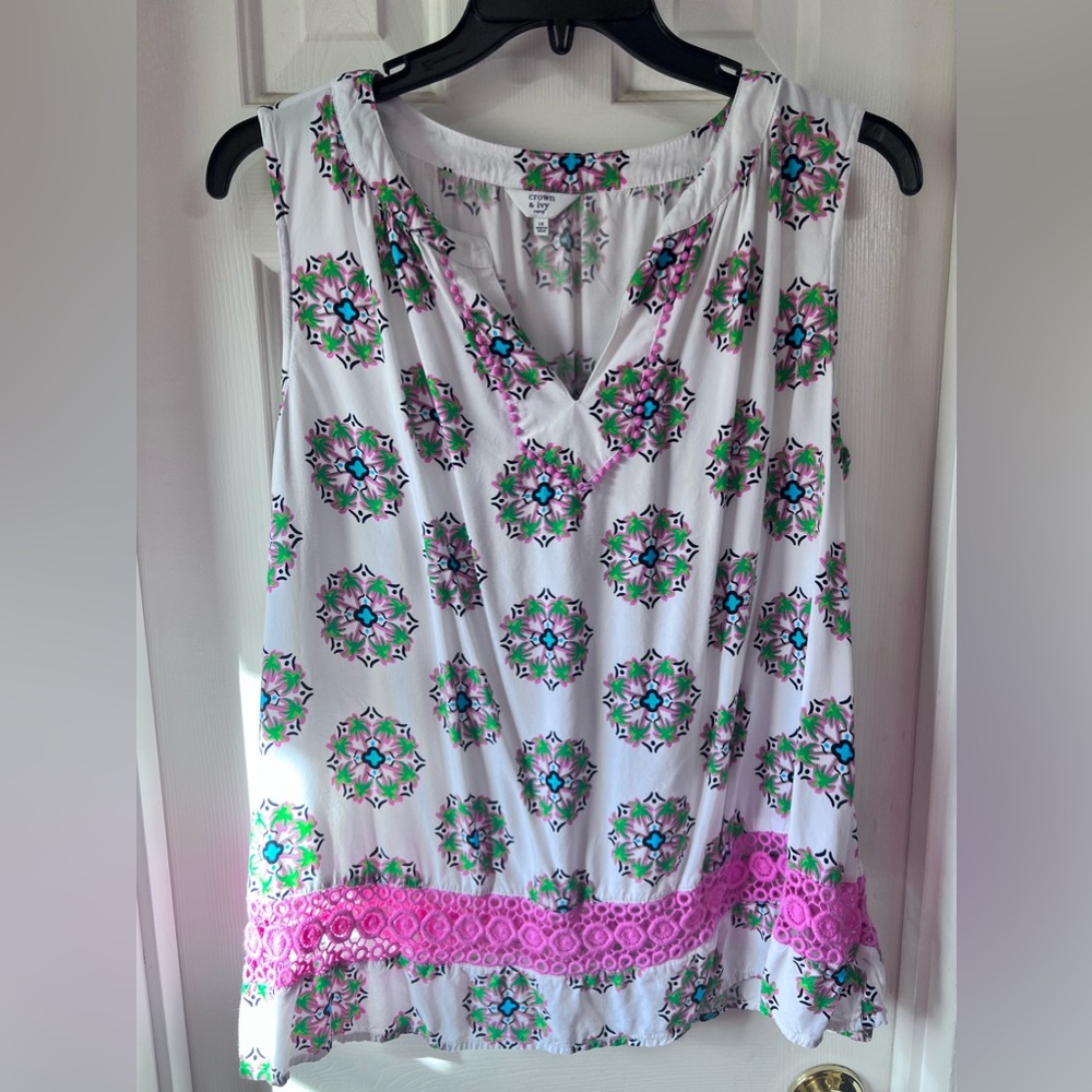 Crown and Ivy blouse